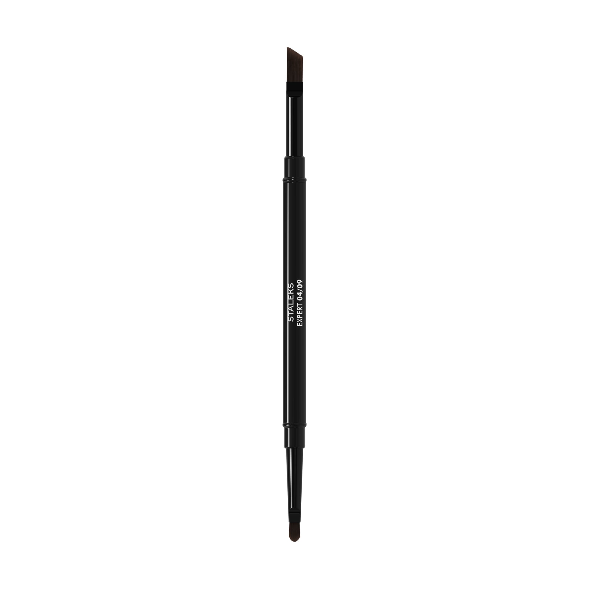 Двосторонній пензлик для нанесення гелю Staleks Pro Expert, 7/9 мм (NBE-04/09)
