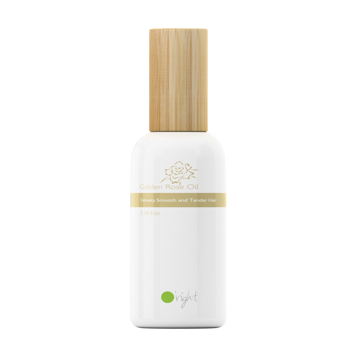 Органічна олія O'right Golden Rose Essential Oil для блондованого волосся, 100 мл